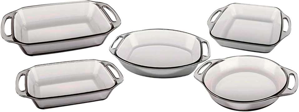 Conjunto de Assadeiras Refratárias Marinex Seletta – 8 Peças Assadeiras Refratárias Marinex Seletta 8 Peças